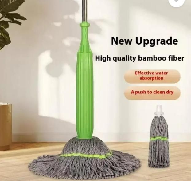 Self-twisting mop, rotating mop, microfiber mop, floor cleaning mop, hands-free mop, water rotating mop, home cleaning tools, twist mop.